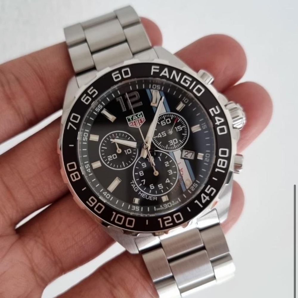Tag heuer fangio watch rare model
